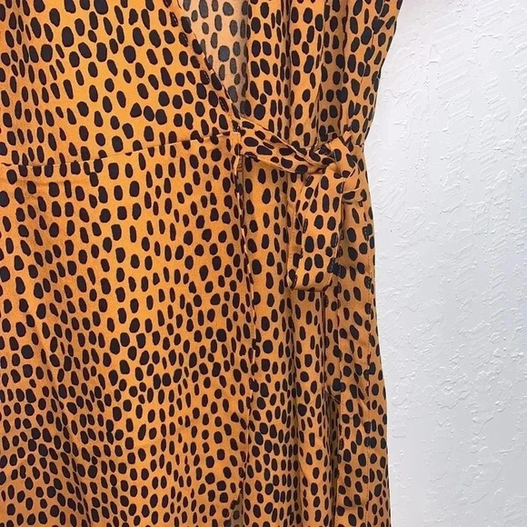 J. Crew NWT Women's Drapey twill wrap dress Size 2 - Picture 6 of 8